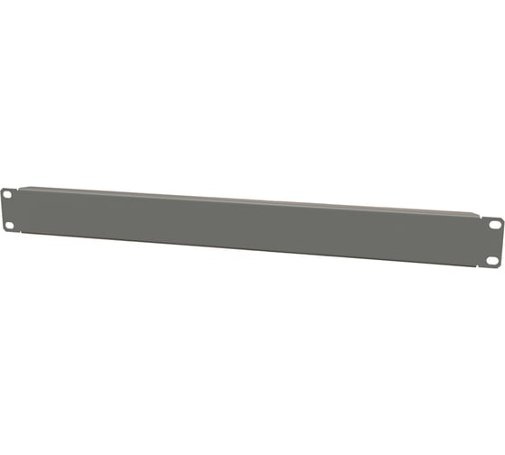 Фальш-панель Hyperline BPV-1-RAL7035 на 1U, цвет серый (RAL 7035) 239674