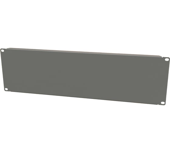 Фальш-панель Hyperline BPV-3-RAL7035 на 3U, цвет серый (RAL 7035) 374647
