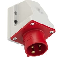 Настенная вилка PCE 32a/380v/3p+e/ip44 524-6