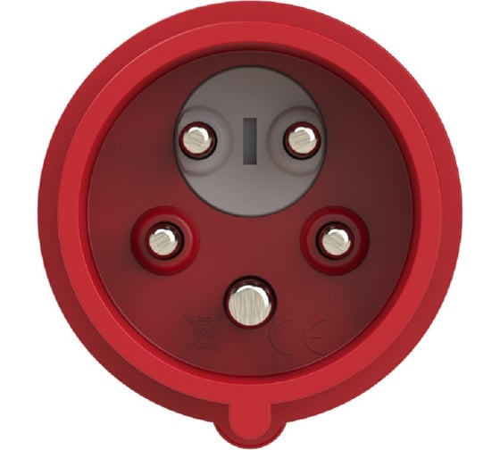 Настенная вилка PCE фазоинвертор 32а/380v/3p+n+e/ip44 7725-6