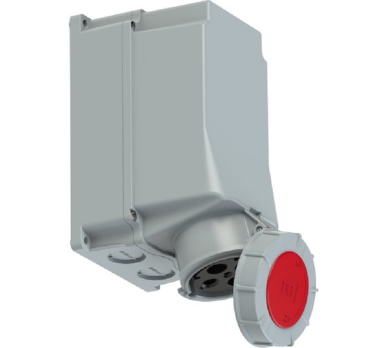 Розетка PCE настенная 125а/380v/3p+e/ip67 144-6