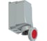 Розетка PCE настенная 125а/380v/3p+e/ip67 144-6 1