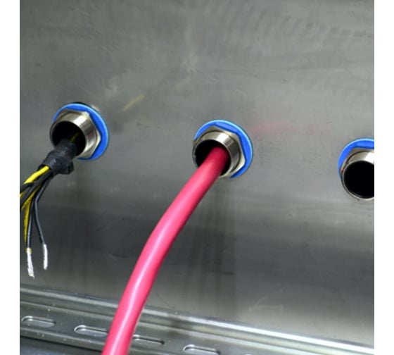 Уплотнительное плоское кольцо WEYER FRH-M16-к5 комплект-5 шт. цвет синий, внутр. M16 WE5200300-5