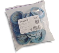 Уплотнительное плоское кольцо WEYER FRH-M32-к50 комплект-50 шт. цвет синий, внутр. M32 WE5201100-50