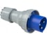 Кабельная вилка PCE 125A/220 В/1P+N+E/IP67 043-6 1
