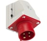 Настенная вилка PCE 16A/380 В/3P+E/IP44 514-6