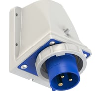 Настенная вилка PCE 16A/220 В/1P+N+E/IP67 5132-6k