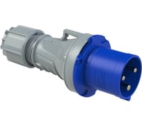 Кабельная вилка PCE 63A/220 В/1P+N+E/IP44 0331-6