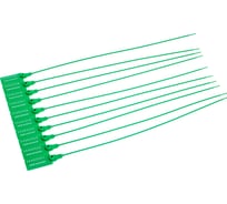Пластиковая номерная пломба Пломба.Ру d 2,3 мм., l 350 мм., цвет зеленый 100 шт. кпп-3-1603 ст 1006068