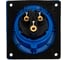 Встраиваемая наклонная розетка PCE 32а/230v/1p+n+e/ip67, фланец 92x100 4232-6 5