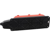 Каучуковая колодка ЭРА K-3e-RED-IP44 с заземлением 3гнезда 16A IP44 красная Б0044552