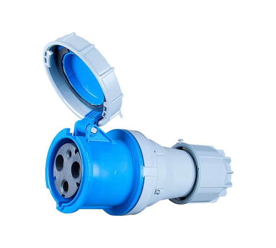 Кабельная розетка PCE 125а/230v/1p+n+e/ip67 243-6 1