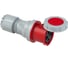Кабельная розетка PCE 125а/380v/3p+e/ip67 244-6 1