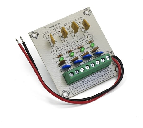 Разветвитель питания Amatek Ap-od4 1-4 7000836