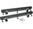 Основание для стоек Hyperline ORK2A-BSM-1250-RAL9005 ORK2A глубиной 1250 мм, для установки стойки на ножки и ролики (ножки и ролики в комплекте), цвет черный (RAL 9005) 475067 1