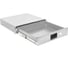 Полка (ящик) для документов с замком Hyperline TDR3-2U-360-RAL7035 2U, 88x483x360мм (ВхШхГ), цвет серый (RAL 7035) 499187 1