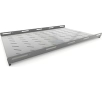 Стационарная полка Hyperline TSH3L-850-RAL7035 глубина 850 мм, с боковым креплением, нагрузка до 20 кг, для шкафов серии TTB, TTR, 485x850мм (ШхГ), цвет серый (RAL 7035) 451901