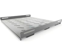 Стационарная усиленная полка Hyperline TSH3M-450-RAL7035 глубина 450 мм, с боковым креплением, нагрузка до 50 кг, для шкафов серии TTB, TTR, TWB/TWB-FC, 485x450мм (ШхГ), цвет серый (RAL 7035) 451904