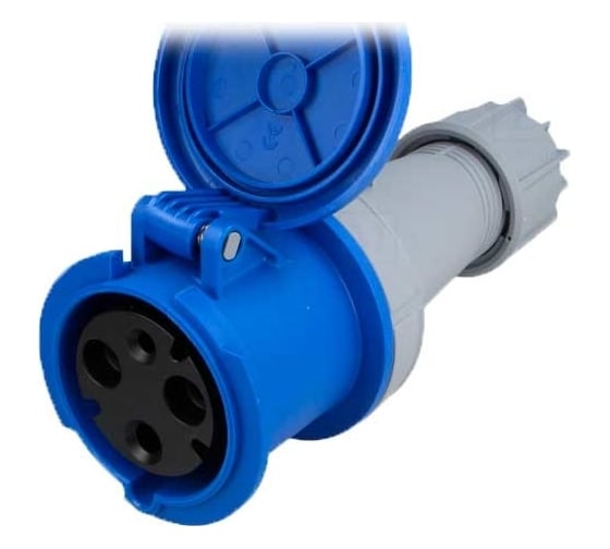 Кабельная розетка PCE 63а/230v/1p+n+e/ip44 2331-6