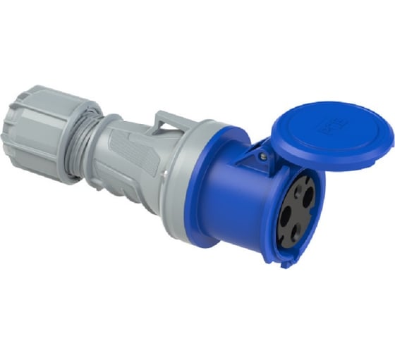Кабельная розетка PCE 63а/230v/1p+n+e/ip44 2331-6 1