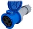 Кабельная розетка PCE 63а/230v/1p+n+e/ip44 2331-6 2