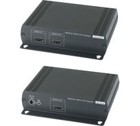 HDMI KVM удлинитель (комплект приёмник + передатчик) SC&T HKM01E по витой паре до 150 м (CAT5e/CAT6) sct0952