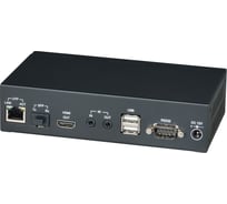 Приемник KVM SC&T HKM02BR-4K HDMI (1.4, до 4K(30Гц), USB, аудио, RS232 и ИК сигналов по Ethernet до 150 м (CAT5e/CAT6) sct1181