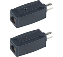 Удлинитель Ethernet SC&T IP01 пассивный (комплект из 2-х приёмопередатчиков) sct0486