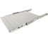Выдвижная полка Hyperline TSS3-600-RAL7035 c 19'' креплением, глубина 600 мм, нагрузка до 20 кг, для шкафов TTB глубиной 800-1200мм, цвет серый (RAL 7035) 451908 1