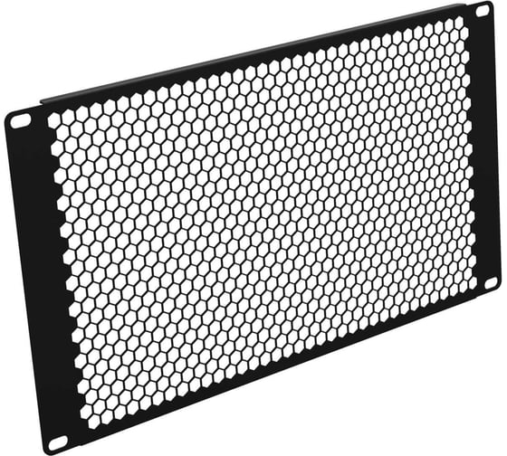 Фальш-панель SYSMATRIX 6U, перф., черный RAL 9004 BP 0068.900