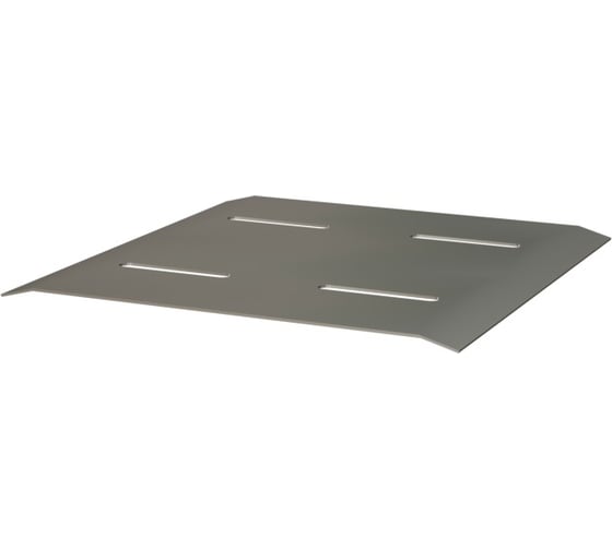 Накладка на основание лотка Hyperline RST-LBT-400-150-1,0-SZ осн. 400 толщ. 1,0 мм 519445 1