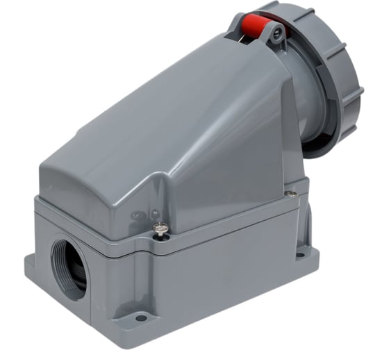Настенная розетка PCE 63а 380v 3p+e ip67 134-6