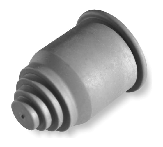 Защита для гофрированных труб WEYER WQE-AD18.5G - концевая заглушка, WE2700400 1