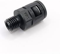 Муфта для гофрированных труб WEYER WQG1-M16B/AD13.0 - коннектор прямой, нар. M16x1.5 WE0103500