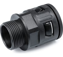 Муфта для гофрированных труб WEYER WQG1-M25B/AD25.5 - коннектор прямой, нар. M25x1.5 WE0104400