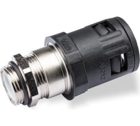 Муфта для гофрированных труб WEYER WQGMZ-M25B/AD21.2 - коннектор прямой, нар. M25x1.5 WE0602700