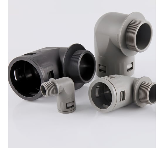 Муфта для гофрированных труб Weyer WQW-P11G/AD15.8 - коннектор угловой, нар. PG11 WE1703500