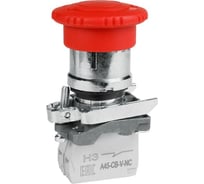 Кнопка ав ост возв пов КЭАЗ OptiSignal D22 C4-ESTR-01 металл 1НЗ XB4BS8442 -10шт 332178