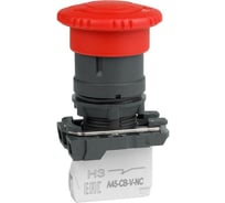 Кнопка ав ост возв пов КЭАЗ OptiSignal D22 C5-ESTR-11 пластик 1НО+1НЗ XB5AS8445 -10шт 332193