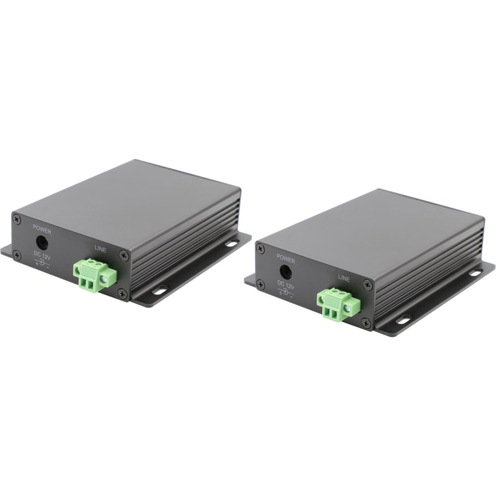 Удлинитель Ethernet (VDSL) OSNOVO TR-IP/1-KIT по коаксиальному кабелю ...