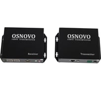 Комплект для передачи HDMI, USB, RS232, ИК-управления и аудио по сети Ethernet OSNOVO TLN-HiKMA/1+RLN-HiKMA/1 sct1367