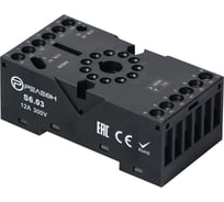 Розетка РЕЛЕОН для реле RP6.13 и модуля PM9; 12А S603