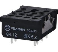 Розетка Релеон для печатного монтажа реле RP4.32; 12А S412