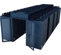 Уплотнитель ЦМО в пол, ВхШхГ 75.9x59x48.1 мм, цвет черный, 800 мм ЦОД-СП-КУ-800