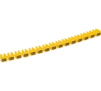 Наборный маркер HLT символ "B" желтый 1,5 мм² (уп./150 шт.) 084-08-114