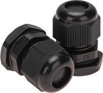 Кабельный ввод REXANT PG-13,5 (6-12 мм) черный 100 шт. 07-8013-1