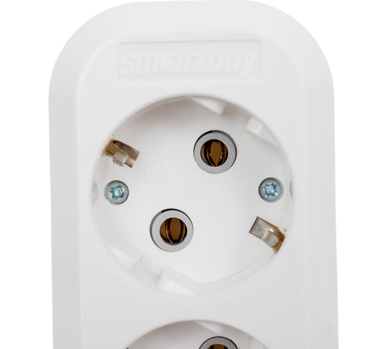 Колодка Smartbuy 4 гнезда 16А/3,5кВт с заземлением SBE-16-4-00-Z