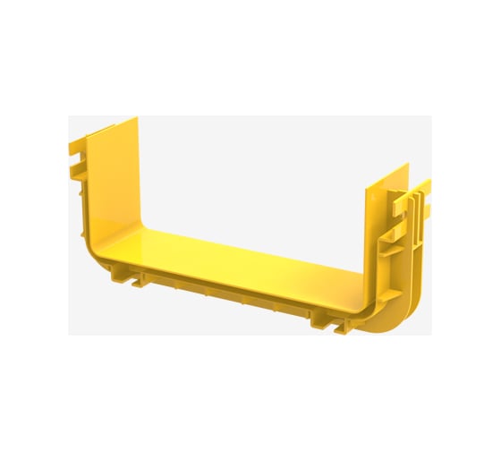 Соединение оптических лотков Hyperline 240мм (с 8 винтами) 494944