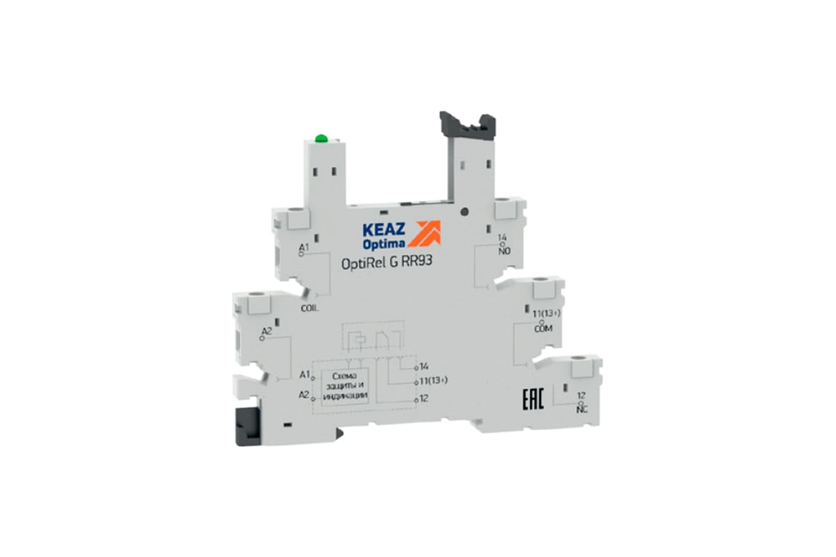 Розетка для реле КЭАЗ OptiRel G RR93-01-6-24D-6-V 281157 - выгодная ...