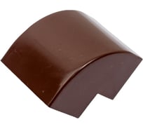 Внешний угол EKF 25х16мм, 4 шт, Plast, PROxima, под темное дерево, obd-25-16x4